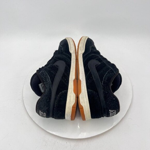 Nike Air Morgan 6.0 Youth Size 6.5Y Women 8 312279 001 Black Suede Low Shoes - Picture 8 of 13